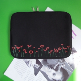 CUTE BAGS - POLYESTER - FLOWER NEOPRENE LAPTOP IPAD CASE