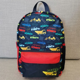 CUTE BAGS - POLYESTER - NAVY ENGINEERING TRUCK BACKPACK