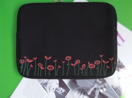 CUTE BAGS - POLYESTER - FLOWER NEOPRENE LAPTOP IPAD CASE